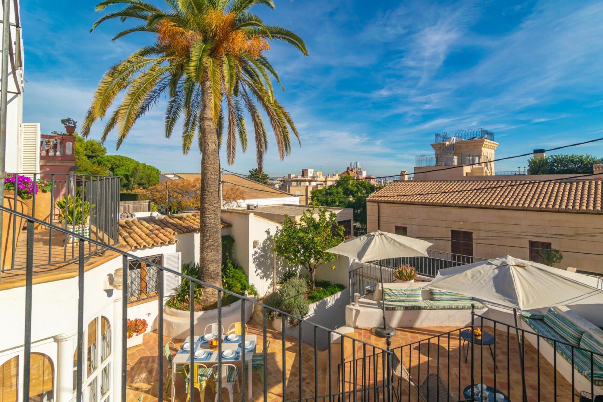 Villa El Terreno Palma de Mallorca Bagian luar foto